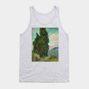 Cypresses by Van Gogh Tank Top